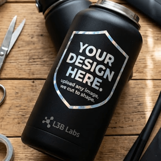 Custom sticker - L3B LABS2 Inch1Clear