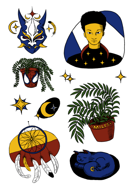 L3B Labs x Milesperhrr Star Stickers Collection - L3B LABS2 inch