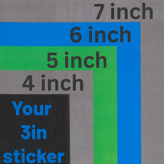3in Custom Stickers