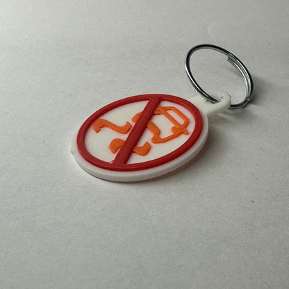 No Traction Keychain