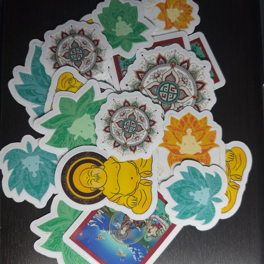L3B Buddhism Stickers bundle