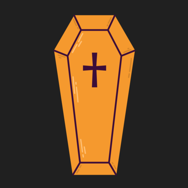 Coffin Sticker - L3B LABS2 inClear