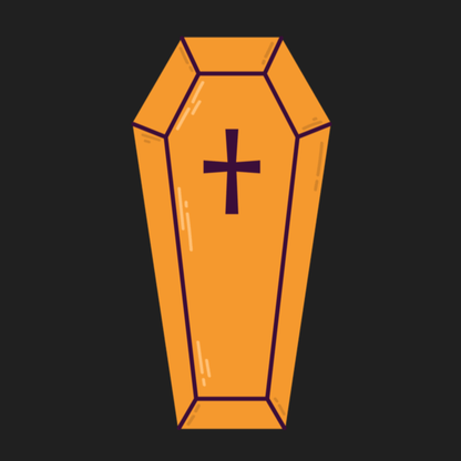 Coffin Sticker - L3B LABS2 inClear