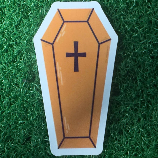 Coffin Sticker - L3B LABS2 inClear