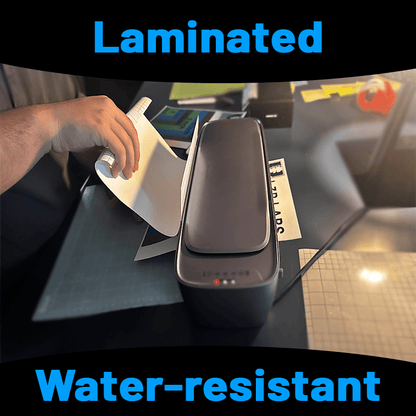 Custom Quote Sticker - L3B LABSWhite3 InchWaterproof Vinyl