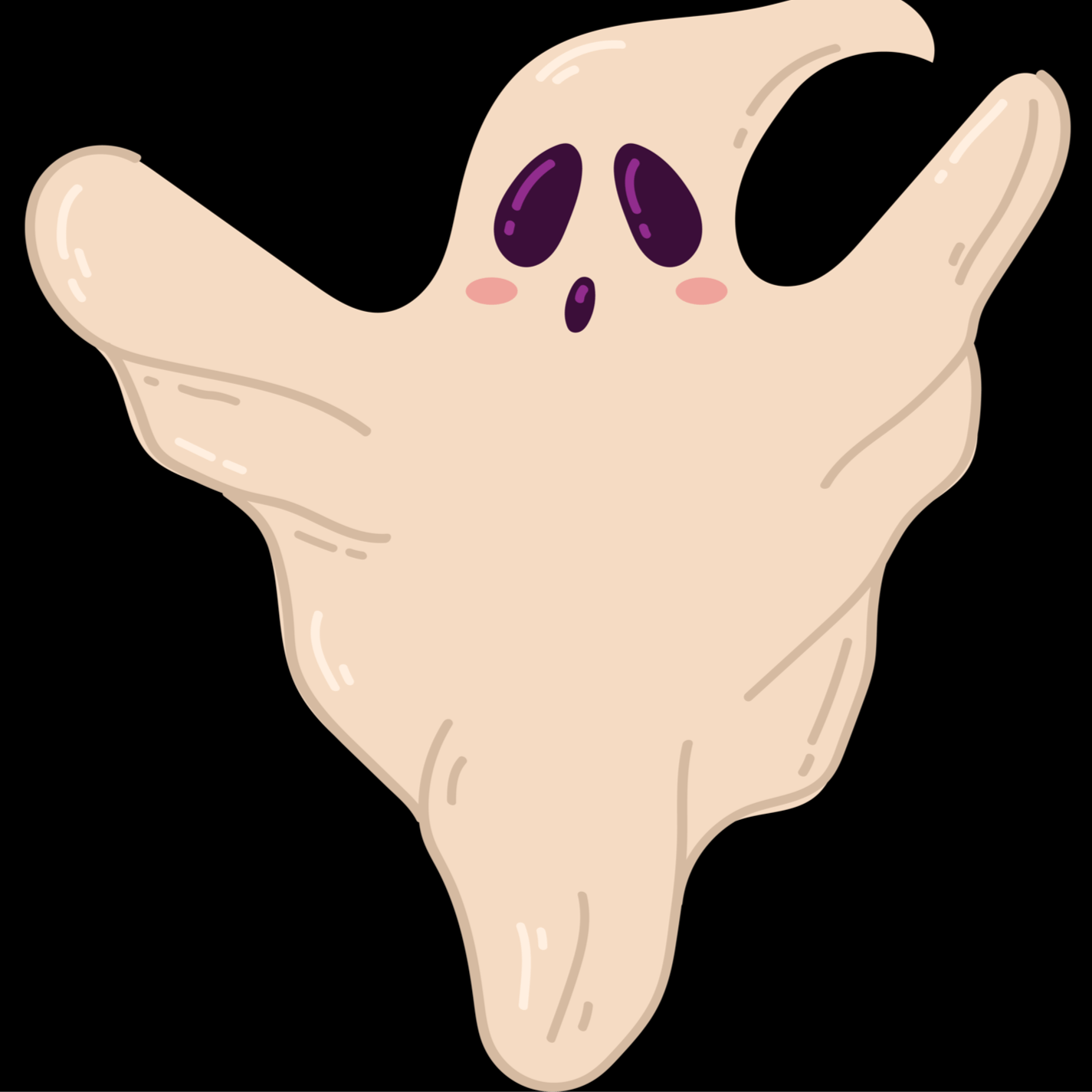 Halloween Sticker Pack | 7 - Piece Spooky & Cute Sticker Bundle - L3B LABS252 inch