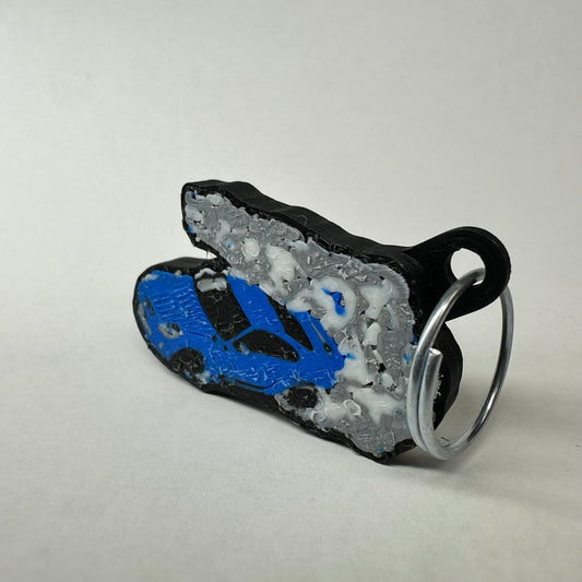 JDM Style 2000s Coupe Drifting Keychain - L3B LABS
