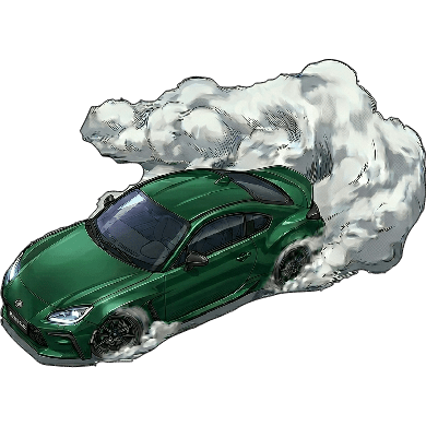 JDM Style Compact Coupe Drifting Keychain - L3B LABS