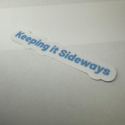 Keeping It Sideways Car Bumper Sticker - L3B LABS4 in