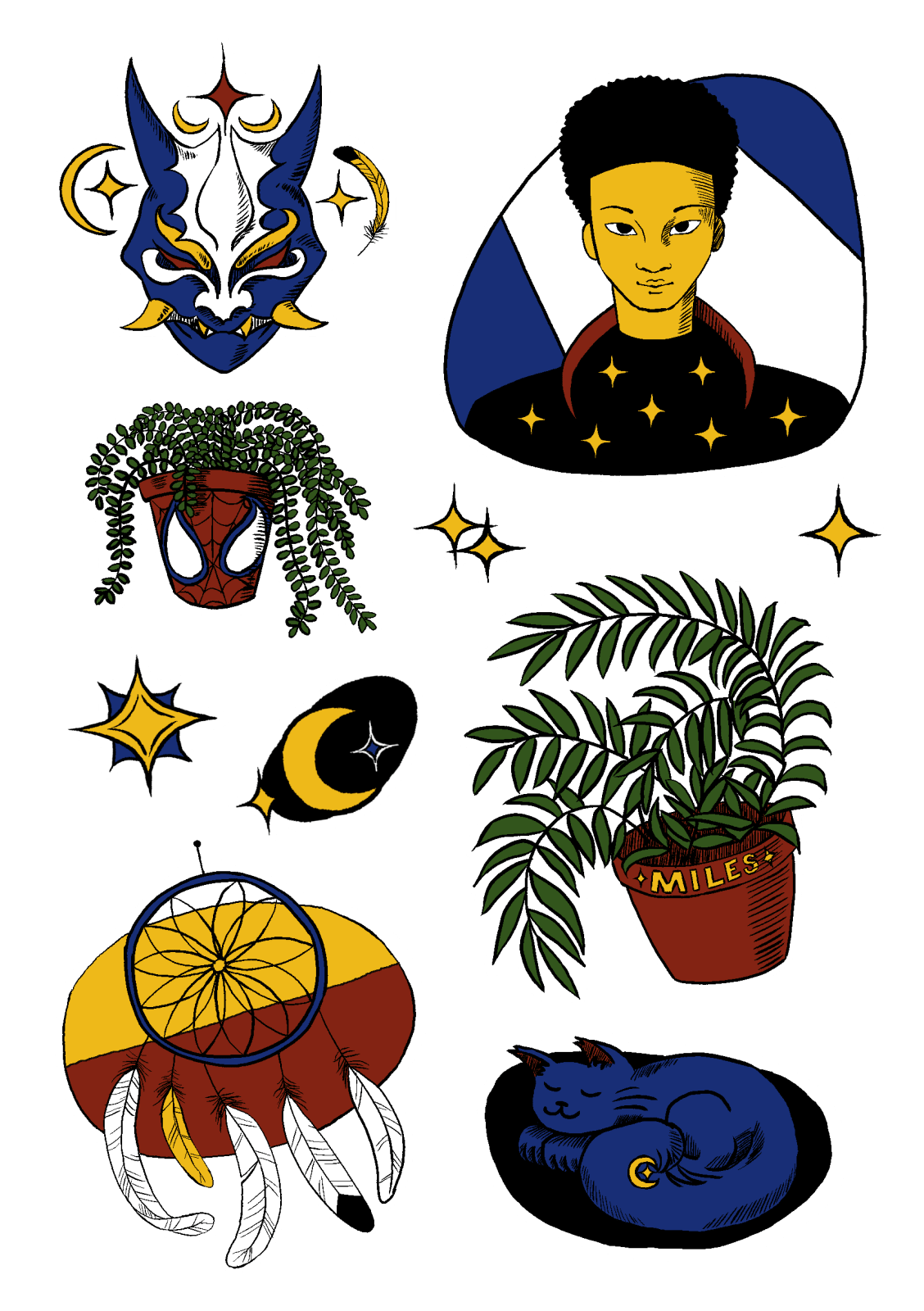 L3B Labs x Milesperhrr Star Stickers Collection - L3B LABS2 inch