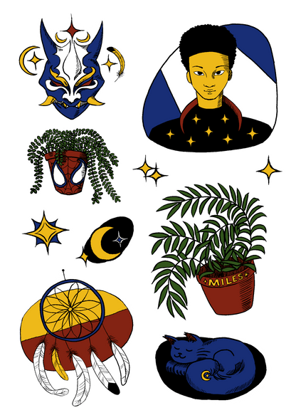 L3B Labs x Milesperhrr Star Stickers Collection - L3B LABS2 inch