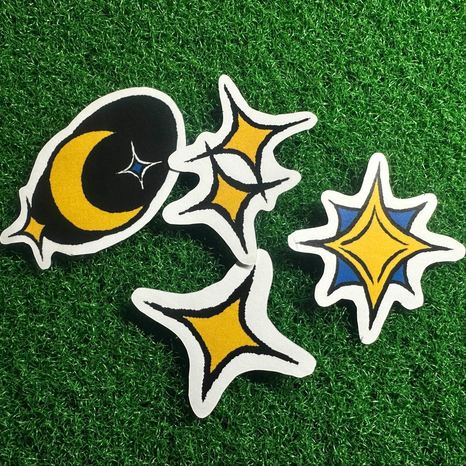 L3B Labs x Milesperhrr Star Stickers Collection - L3B LABS2 inch