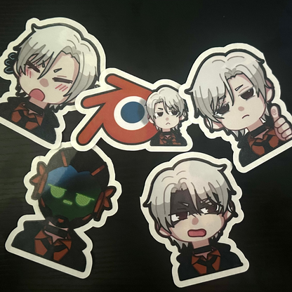 L3BLABS X Inceptor3D Helmet on "Bruh" Sticker