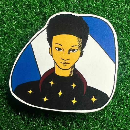 L3BLABS X Milesperhrr Star Spangled Miles Sticker - L3B LABS2 inClear