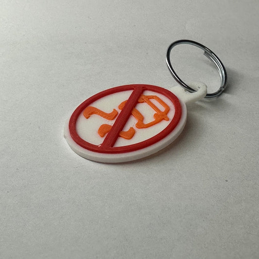 No Traction Keychain - L3B LABS