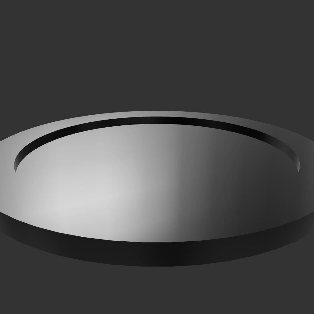3D Model of the coaster Base