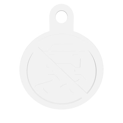 No Traction Keychain