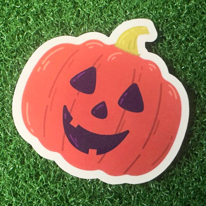 Pumpkin Sticker - L3B LABS2 inClear