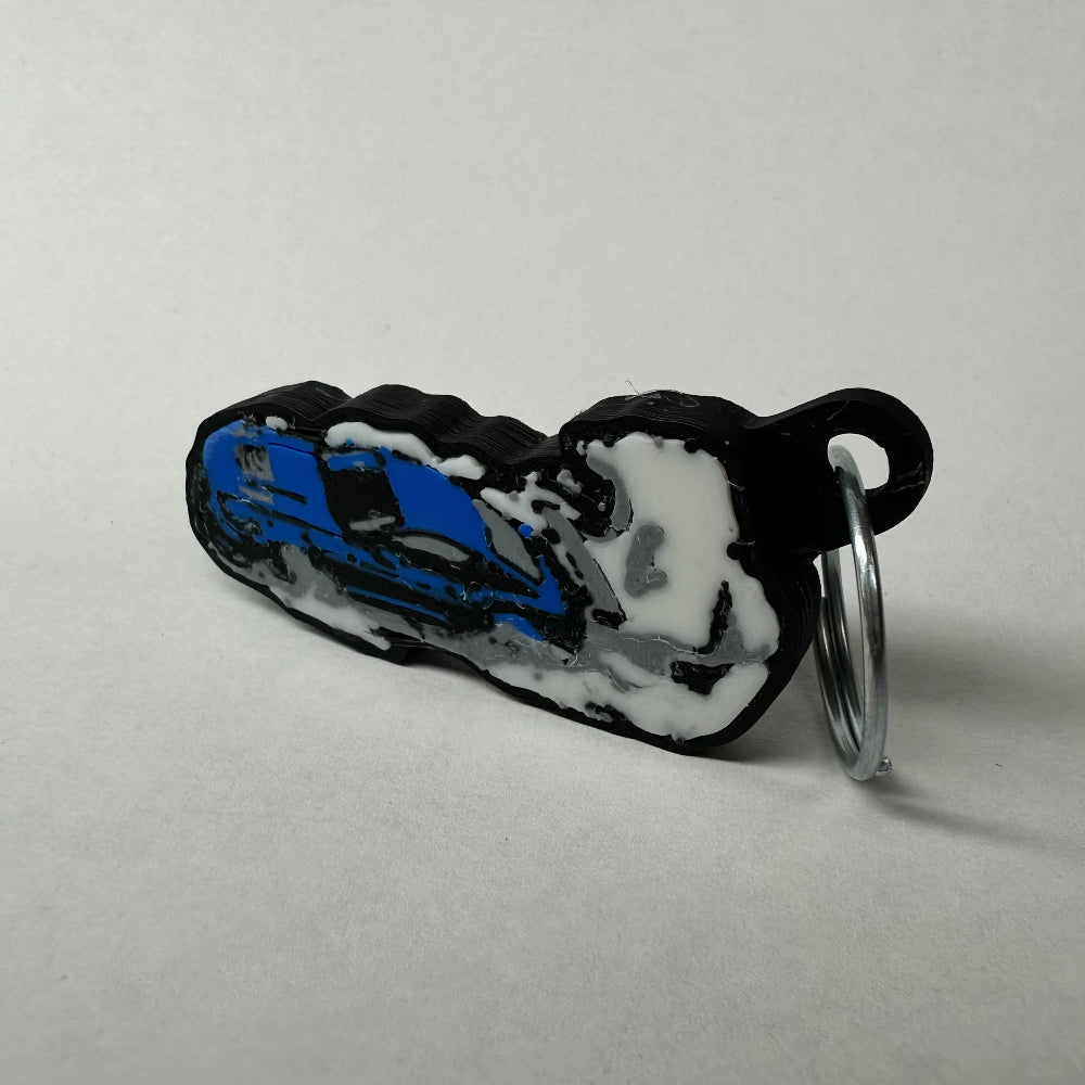 Shreddin Asphalt // Track Spec Coupe Keychain - L3B LABS