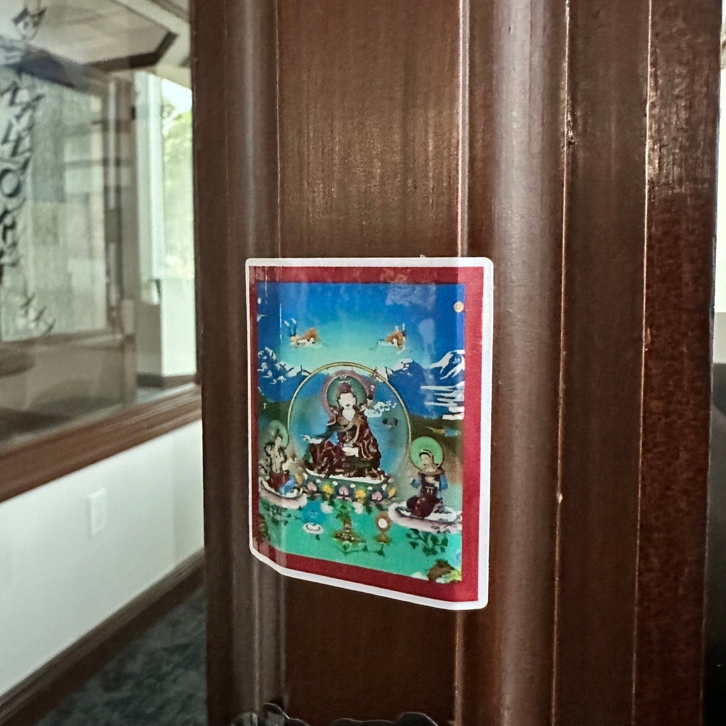 Tibetan - style thangka art sticker - L3B LABS2 inClear