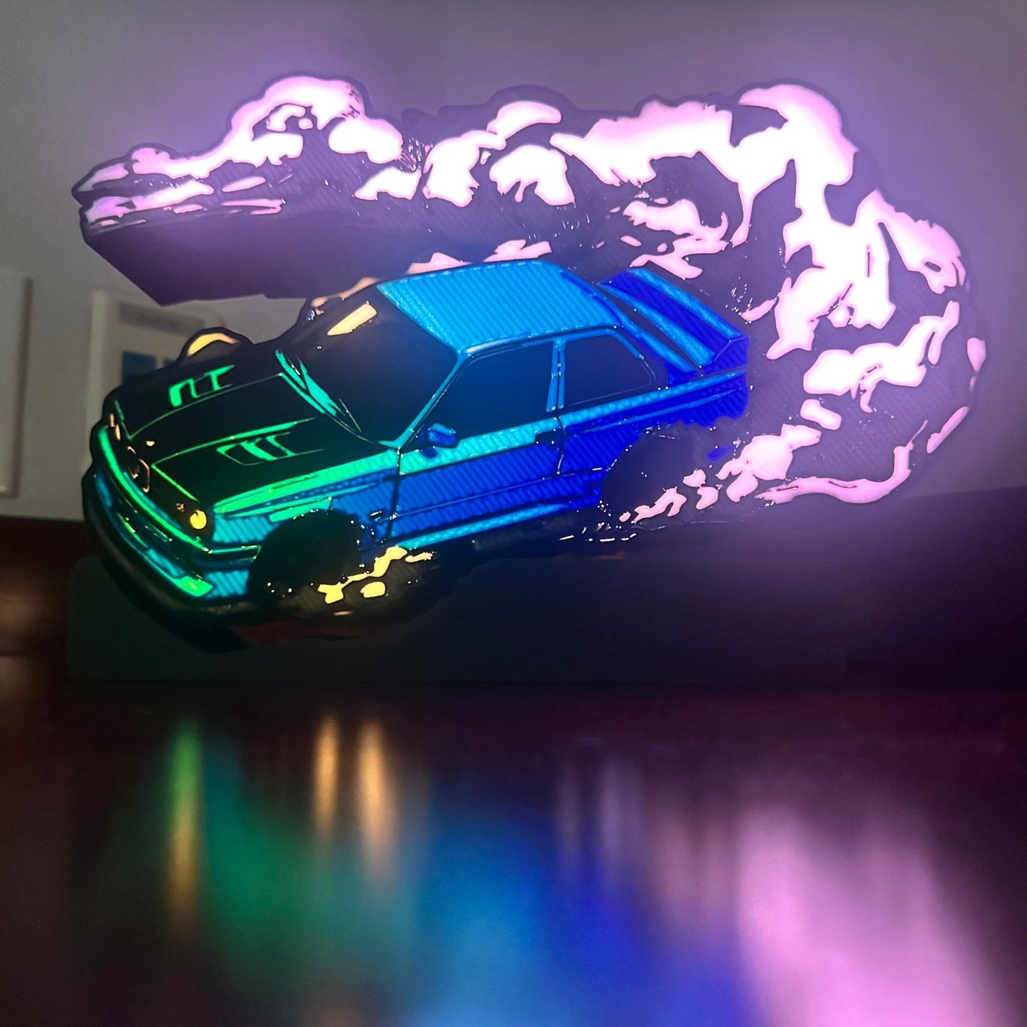 "Vintage Vibe" Retro Euro Drift Car Lightbox - L3B LABSMulti color