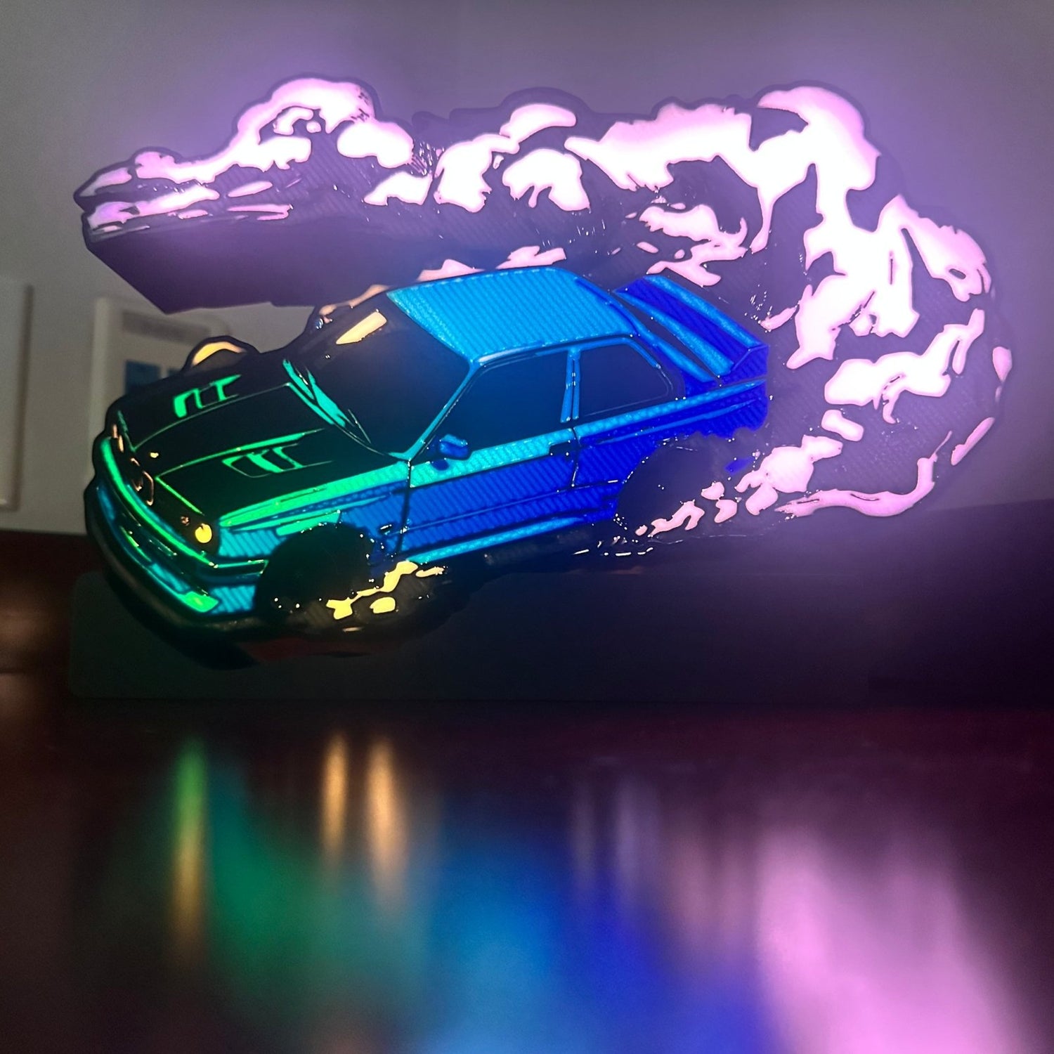 "Vintage Vibe" Retro Euro Drift Car Lightbox - L3B LABSMulti color